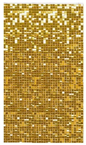 ZŁOTA ŚCIANKA na urodziny, chrzest,Sylwester dekoracja panelowa BŁYSZCZĄCA