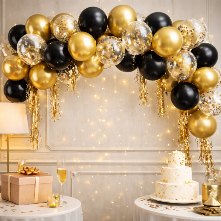 balony-złote-czarne-konfetti-partymove.png