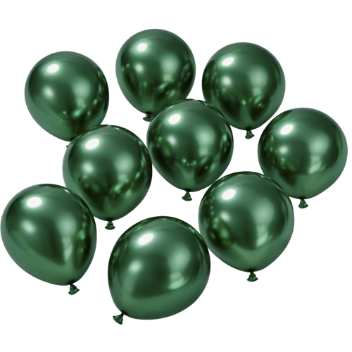 balony-zielone-małe-glossy-partymove.png
