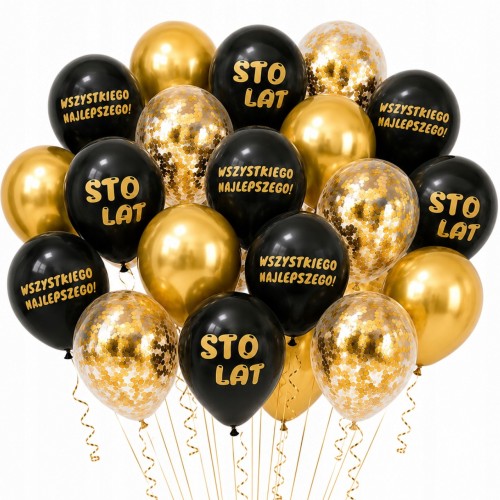balony-urodzinowe-czarno-zlote-sto-lat-20-szt-partymove.jpg