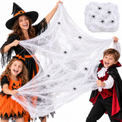 pajeczyna-halloween-biala-60g-6-pajakow-dekoracja.png