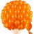 Balony Halloween pomarańczowe 12 cm 100 sztuk | 5 cali do girland