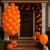 Balony Halloween pomarańczowe 12 cm 100 sztuk | 5 cali do girland