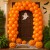 Balony Halloween pomarańczowe 12 cm 100 sztuk | 5 cali do girland