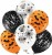 Balony na Halloween mix kolorów 6 szt 12 cali zestaw